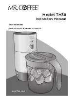 Mr. Coffee TM30 Instruction Manual preview