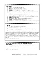 Preview for 2 page of Mr. Heater MH400PT Operating Instructions And Owner'S Manual