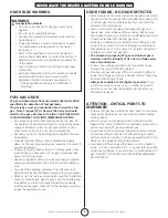 Preview for 4 page of Mr. Heater MHC35FA Operating Instructions And Owner'S Manual