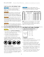 Preview for 4 page of mr. steam WX24 Installation And Operating Instructions Manual