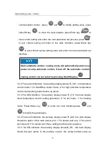 Preview for 16 page of MRC CWN-1.6KW User'S Operating Manual