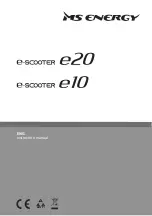 Preview for 27 page of MS ENERGY e-scooter e10 Manual