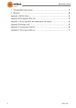 Preview for 3 page of MSA BLTS-1006 Operating Manual