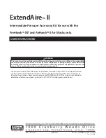 MSA ExtendAire II User Instructions preview