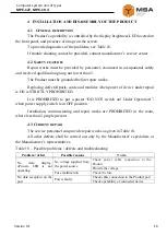 Preview for 17 page of MSA MPC-127 Operating Manual