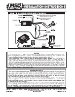 Preview for 4 page of MSD Ignition 8962 Installation Instructions