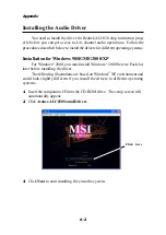 Preview for 73 page of MSI 645E Max-U Manual