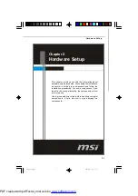 Preview for 15 page of MSI 790GX-G65 - SocketAM3/140W CPU/AMD 790GX User Manual