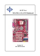 MSI MS-6742 Manual preview