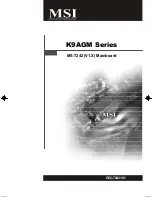 Preview for 1 page of MSI MS-7242 Hardware User Manual