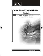 MSI P4M890M2 MS-7255 User Manual preview