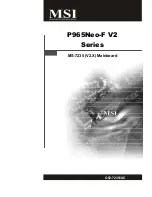 Preview for 1 page of MSI P965 NEO-F - Motherboard - ATX User Manual