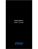 MSI Ravager User Manual preview