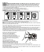 Preview for 5 page of mspa B-110 Silver Cloud Important Safety Instructions Manual