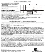 Preview for 12 page of mspa B-110 Silver Cloud Important Safety Instructions Manual