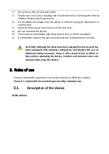 Preview for 21 page of MSW Motor Technics MSW-ASG-01 User Manual