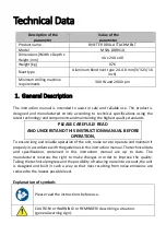 Preview for 11 page of MSW Motor Technics MSW-DRRV10 User Manual