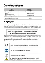 Preview for 26 page of MSW Motor Technics MSW-MTC-350 User Manual