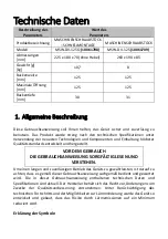 Preview for 3 page of MSW 10061708 User Manual