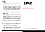 Preview for 9 page of MSW 6278 User Manual