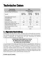 Preview for 3 page of MSW MSW-M-ABP-1100 User Manual