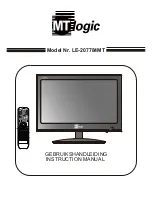 Preview for 1 page of MT Logic LE-207784MT Instruction Manual