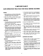 Preview for 2 page of MTD 125-260A Owner'S Operating Service Instruction Manual