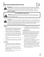 Preview for 3 page of MTD 165-SUC Operator'S Manual