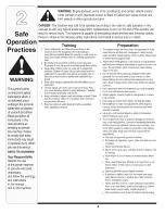 Preview for 4 page of MTD 31AE6BHE718 Operator'S Manual