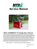 MTD 31AS6BN2711 Service Manual preview