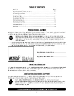 Preview for 2 page of MTD 454 Operator'S Manual