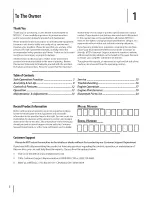 Preview for 2 page of MTD 50M9 Operator'S Manual