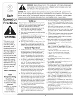 Preview for 4 page of MTD 566Q Operator'S Manual