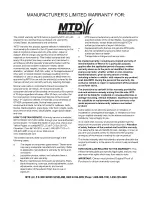 Preview for 20 page of MTD 717 Operator'S Manual