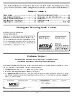 Preview for 2 page of MTD 760-779 Operator'S Manual