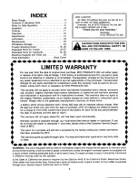 Preview for 2 page of MTD 812 Owner'S Manual