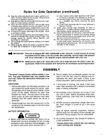 Preview for 6 page of MTD 812 Owner'S Manual