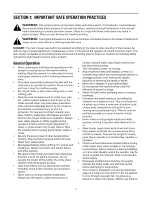 Preview for 3 page of MTD 820 Series Operator'S Manual