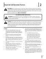 Preview for 3 page of MTD compact log splitter Operator'S Manual