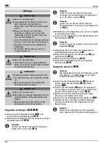 Preview for 16 page of MTD CSH40 Original Operating Instructions