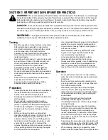 Preview for 3 page of MTD E173 Operator'S Manual