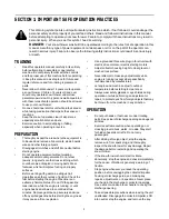 Preview for 3 page of MTD E663G Operator'S Manual