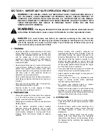 Preview for 2 page of MTD E664F Operator'S Manual