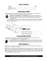 Preview for 2 page of MTD OEM-190-180 Operator'S Manual