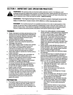 Preview for 3 page of MTD Series 462 Operator'S Manual