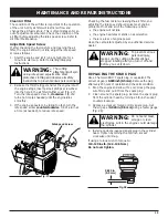 Preview for 15 page of MTD Yard Machines Y28 Operator'S Manual