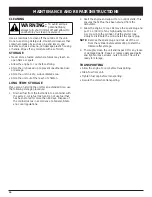 Preview for 16 page of MTD Yard Machines Y28 Operator'S Manual