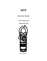 MTP MTP-3094 Instruction Manual preview