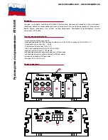 Preview for 16 page of MTX RT50.4M Manual