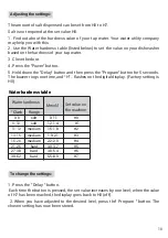 Preview for 11 page of Mueller DW-2400 Professional User Manual